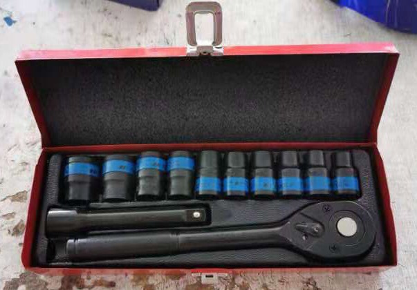 46pc套筒组合工具汽保汽修工具46件套批头组套五金工具详情图17