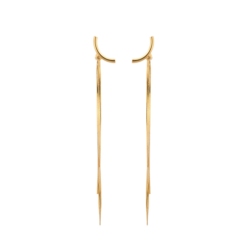 Earrings for women Summer harbor style pendant earrings for women Summer niche earrings 2021 new fashion original design high sense under hanging chain earrings 80