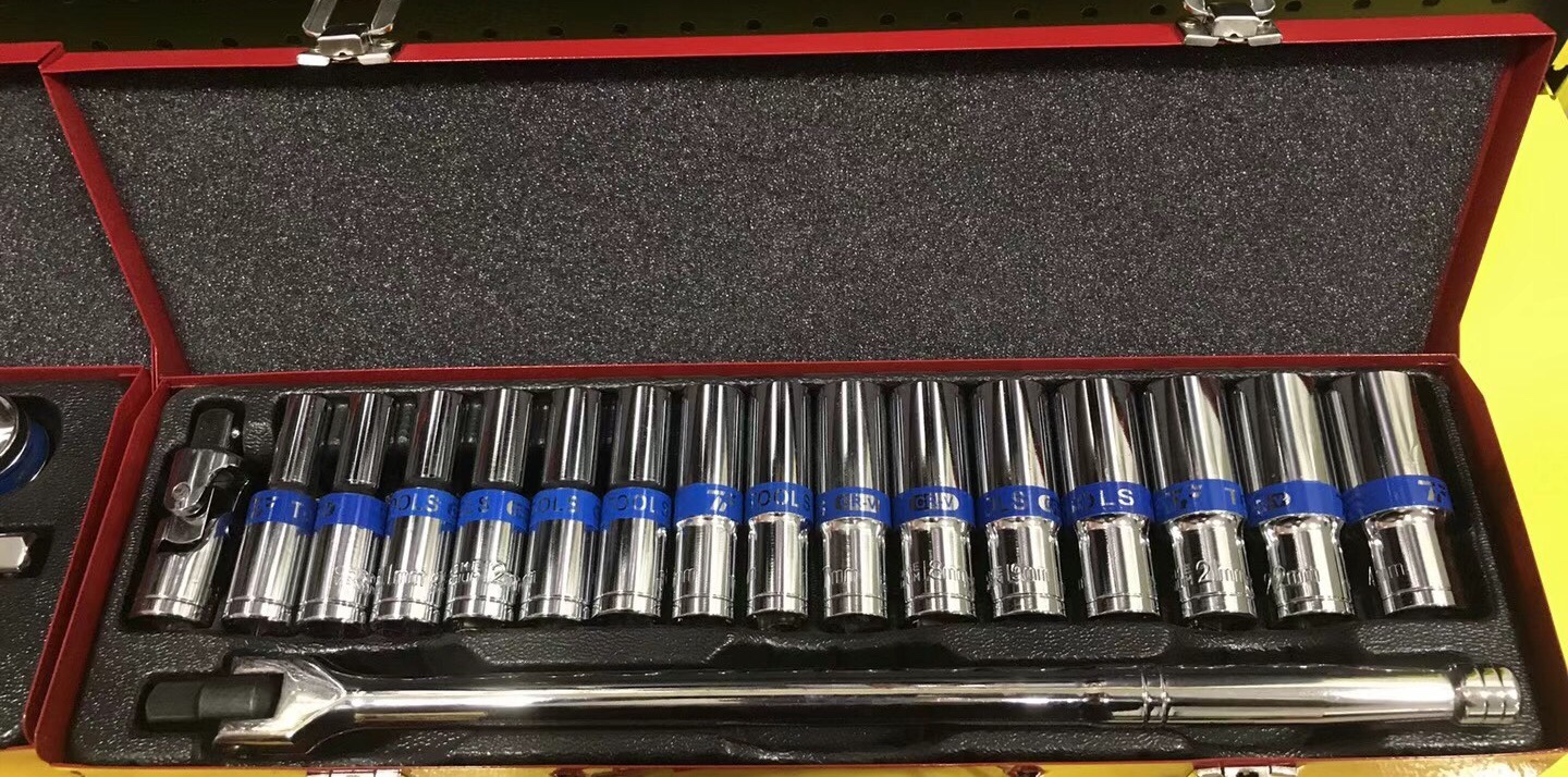 41pc 螺丝刀套装家用套筒组合工具手动维修工具五金工具详情图12