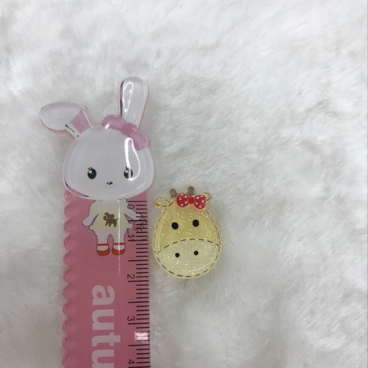 Butterfly Heart Accessories ins Cute Girl Animal Series Deer Factory Direct Sales Large discount Quality guaranteed Specification image