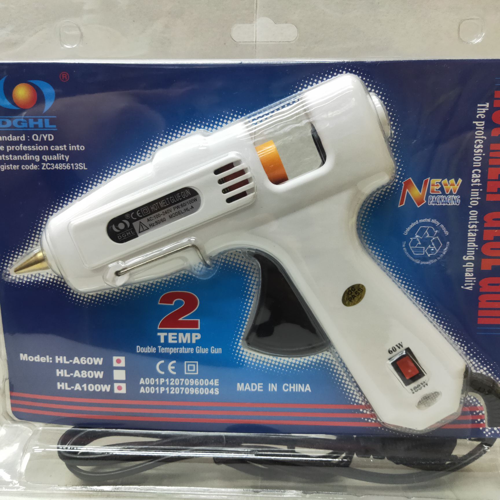 Dinglide hot melt glue stick 677 resultant white 60-100W big gun 48 pieces