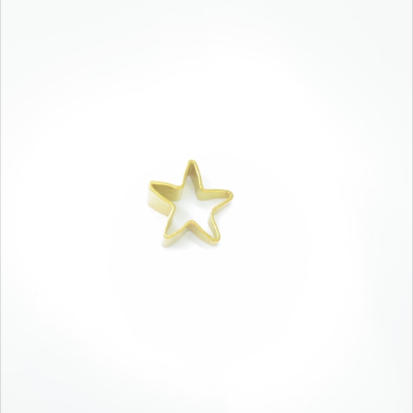 Five pointed star copper tube skew