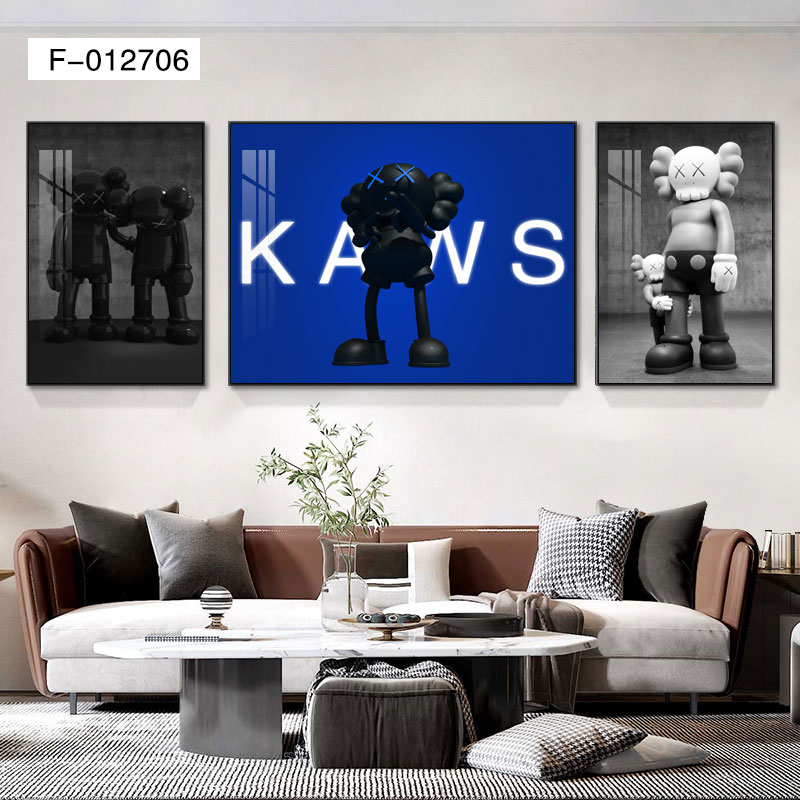 铝合金平面晶瓷KAWS 暴力熊系列5️⃣详情图1