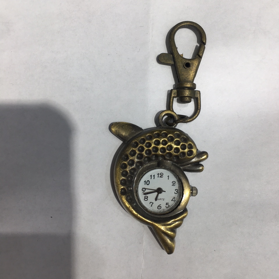 古铜色钥匙扣手表108图
