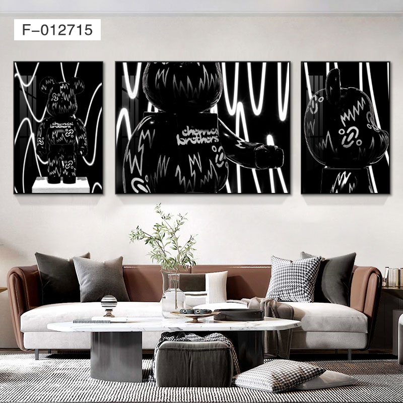 铝合金平面晶瓷KAWS 暴力熊系列2️⃣详情图1