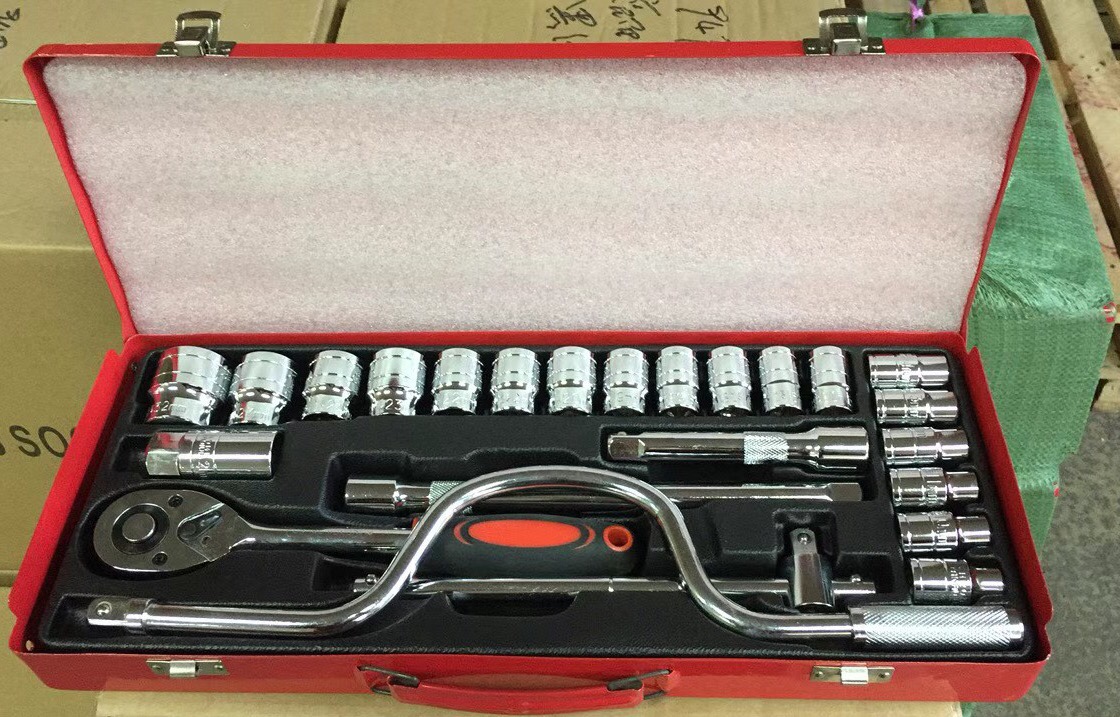 46pc套筒组合工具汽保汽修工具46件套批头组套五金工具详情图16