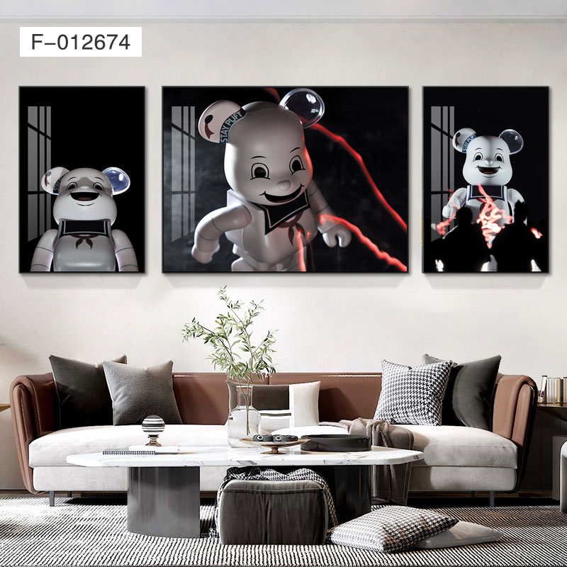 铝合金平面晶瓷KAWS 暴力熊系列3️⃣详情图1