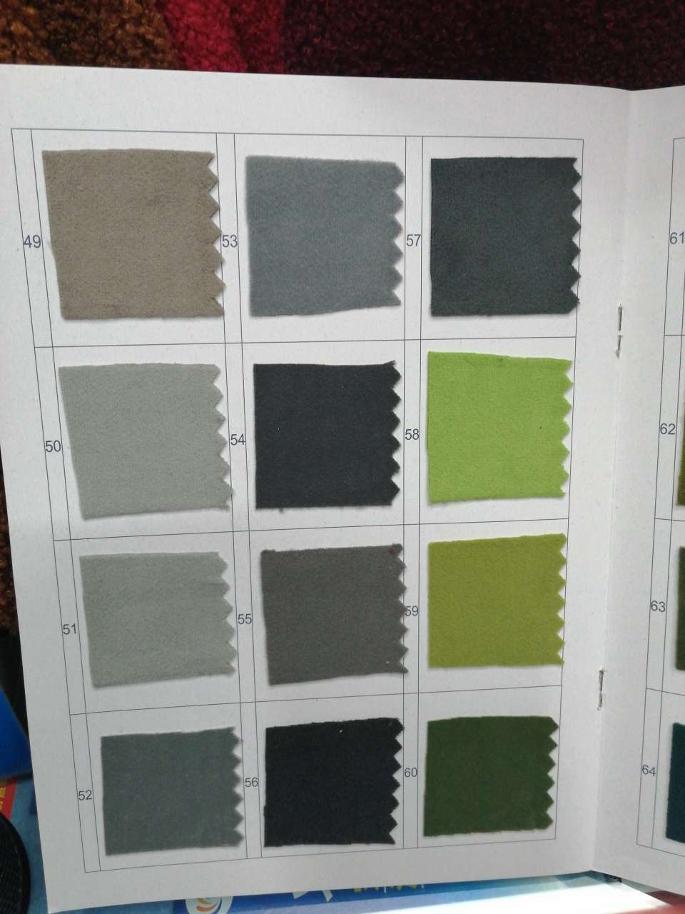 荷兰绒布料详情5
