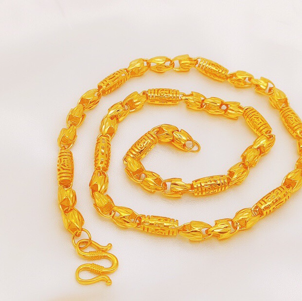 8n lantern blessing character sand face necklace, seiko production process thumbnail