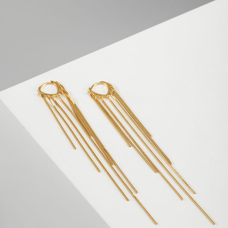 Earrings for women Summer Harbor style pendant earrings for Women Summer Niche Earrings 2021 new fashion original design high sense under hanging chain heart earrings 81