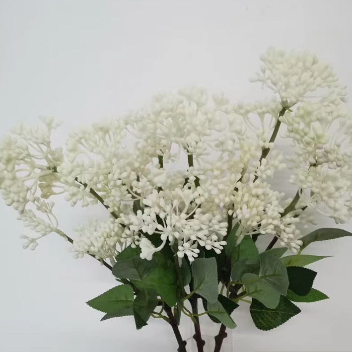 Sihan Flower Industry, Milan fruit fabric decorative flowers, artificial plastic flowers, artificial flowers, single living room decorative flowers, dried flowers, table top ornaments, anti-flower art decorations