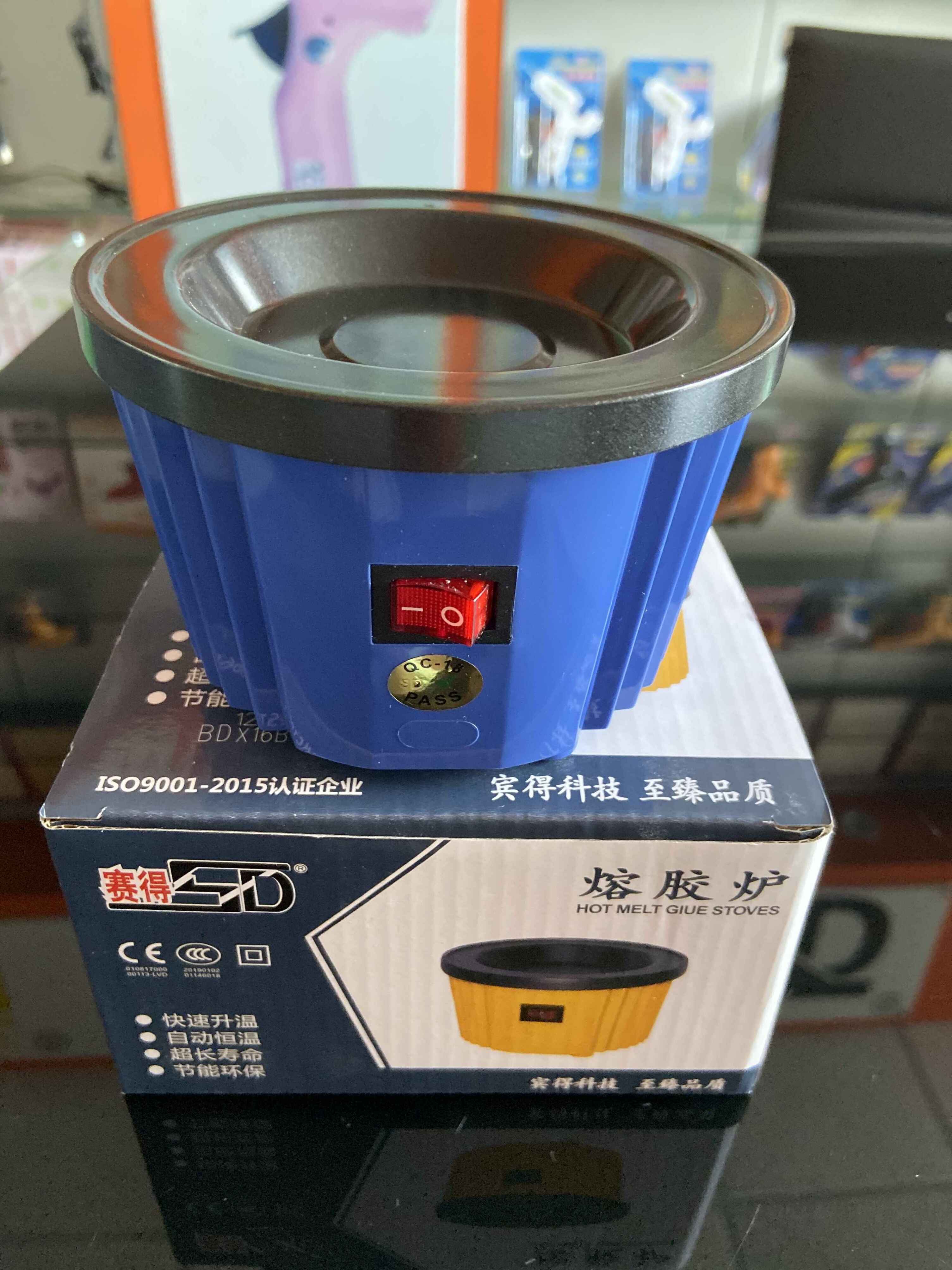 100w带开关胶炉蓝色产品图