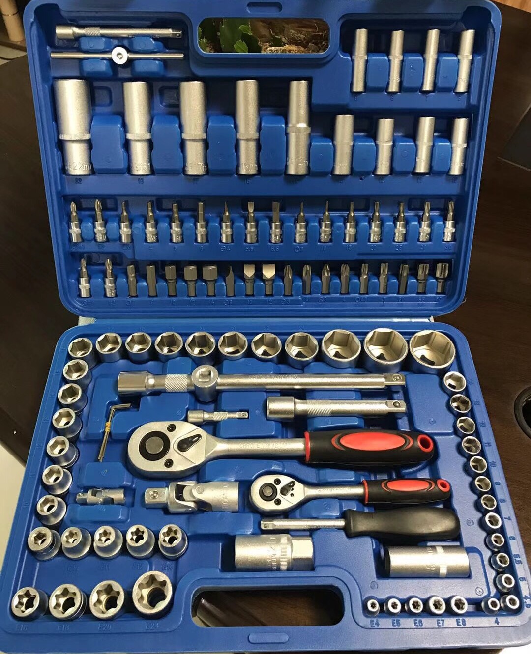 46pc套筒组合工具汽保汽修工具46件套批头组套五金工具详情图13