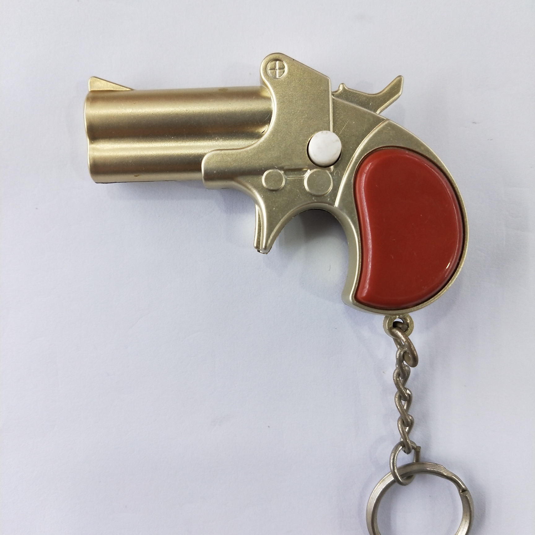 Jianqing Electronics 208 Small Gun Laser White Light Keychain Pendant Accessories Wholesale 01