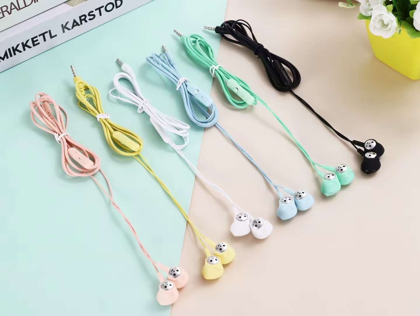 Guangdong Sogo Headphones Cartoon DY-08, earplugs, earphone labels, mobile phone headphones details Picture