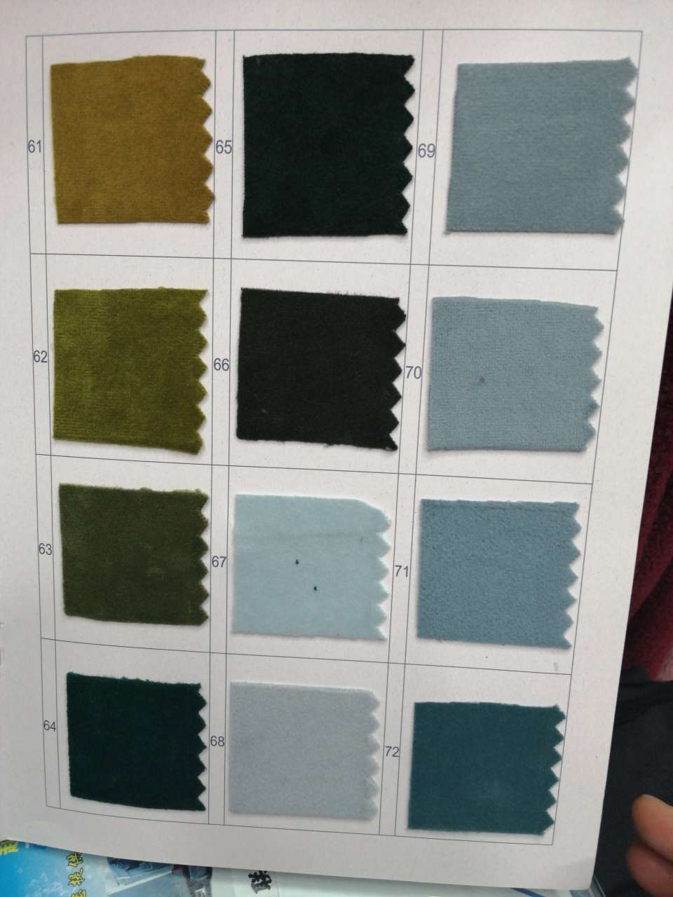荷兰绒布料详情6