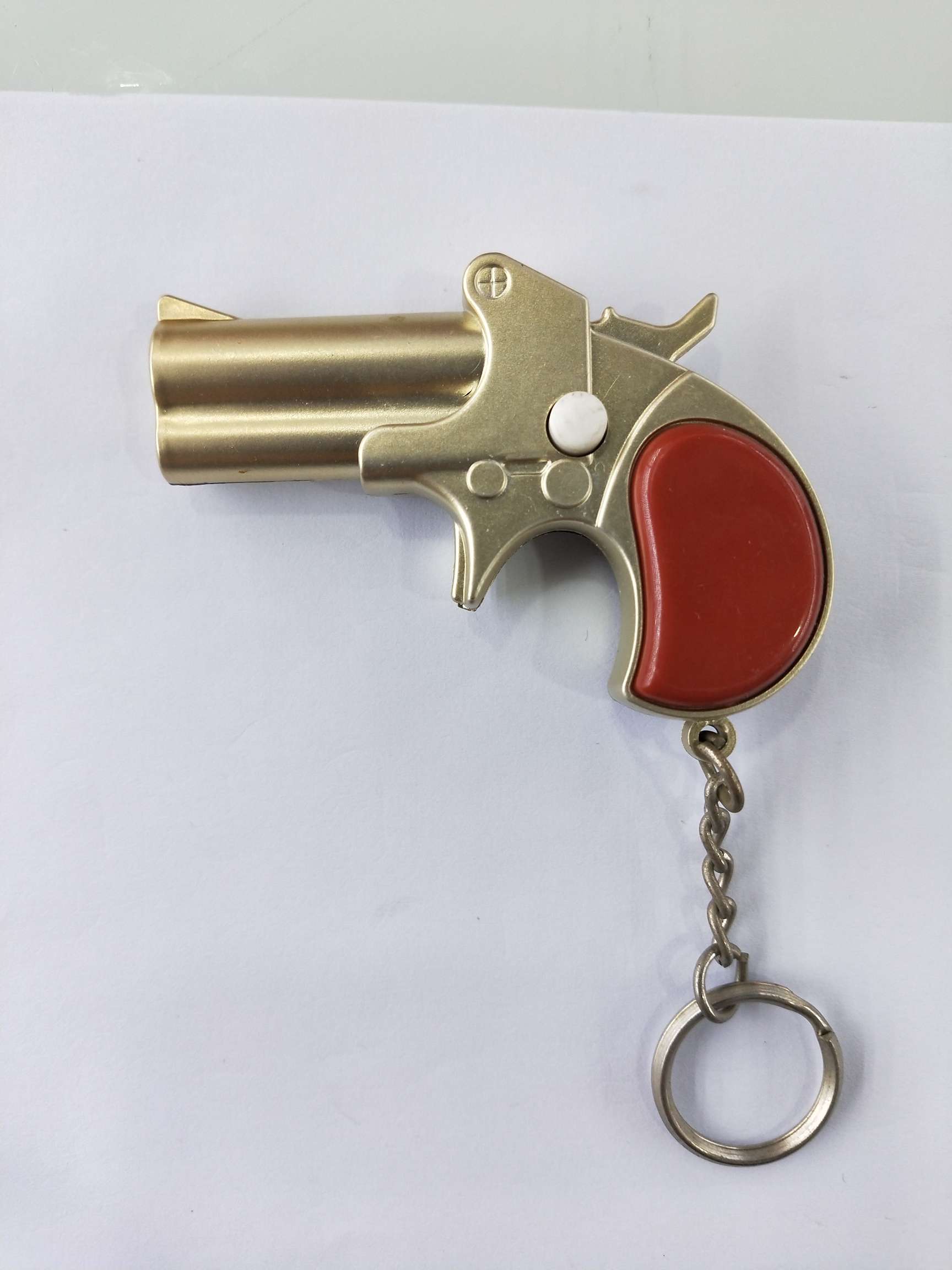 Jianqing Electronics 208 Small Gun Laser White Light Keychain Pendant Accessories Wholesale 01 Specification image