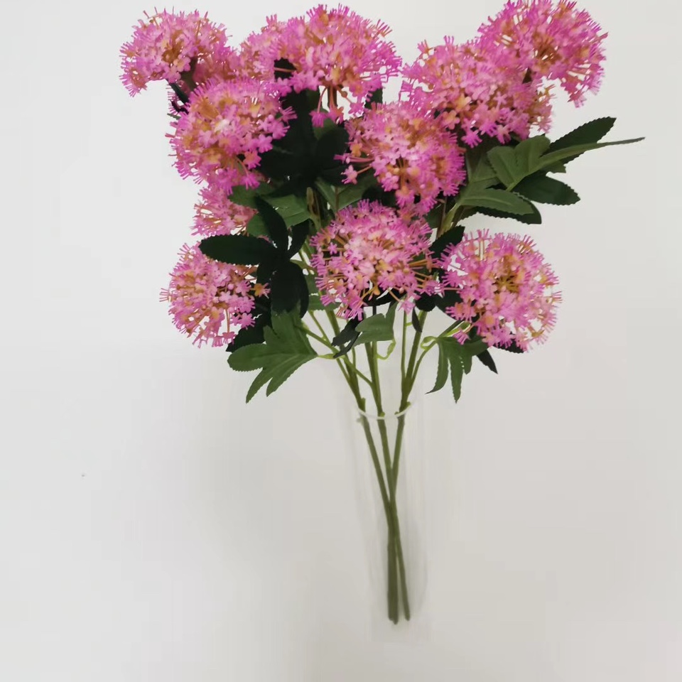 Sihan Flower Industry, artificial flowers, Milan fruit, pink decorative flowers, artificial plastic flowers, artificial flowers, single living room decorative flowers, dried flowers, table surface ornaments, anti-flower art decorations, 333