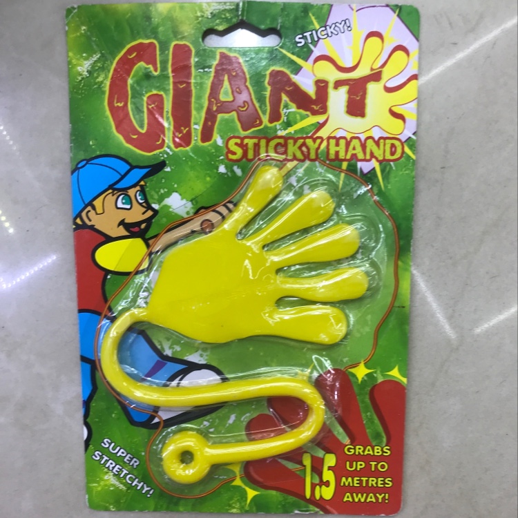 Big hand suction card