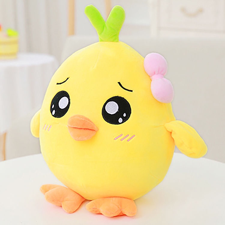 Chicken plush toy cute chicken doll big rooster doll girl throw pillow birthday gift to the girl 400801