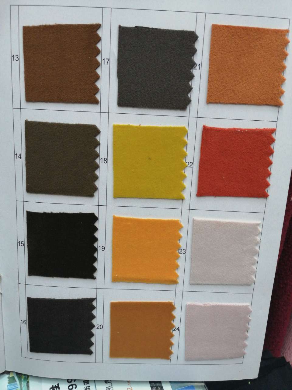 荷兰绒布料详情2