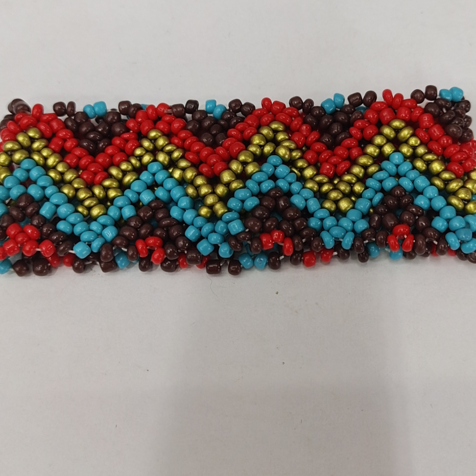 Wear beads female 8/0 m bead niche original design pure handcrafted lovely fresh floral bracelet 131 thumbnail