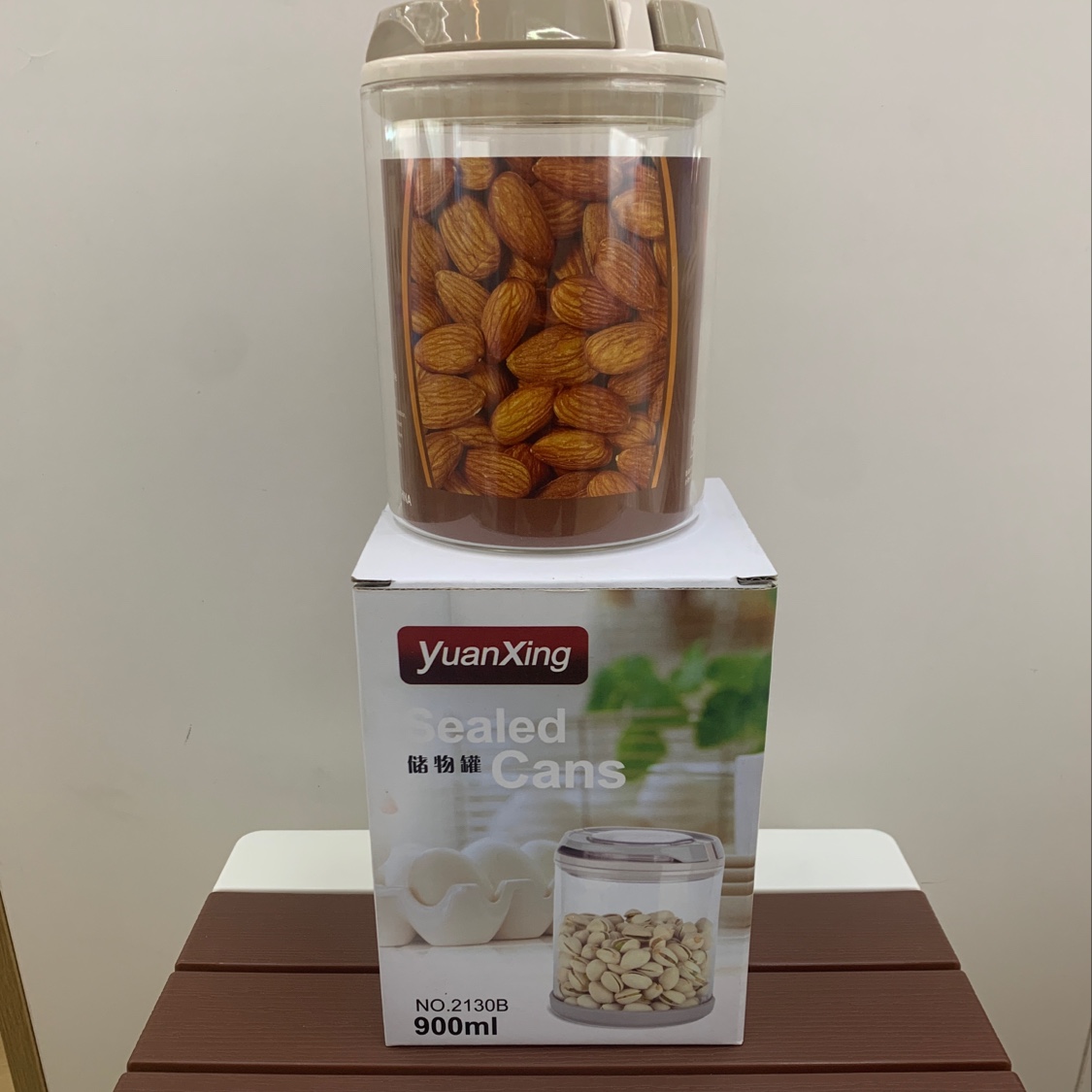 900ml sealed jar, glass sealed jar, storage jar, glass preservation sealed jar details Picture