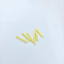 Square copper rod straight rod.