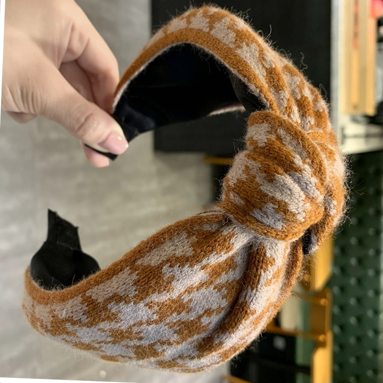 Wool headband, knitted headband, factory direct sales 646