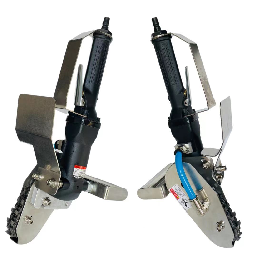 Pneumatic reinforced edge drawing machine detail image 1