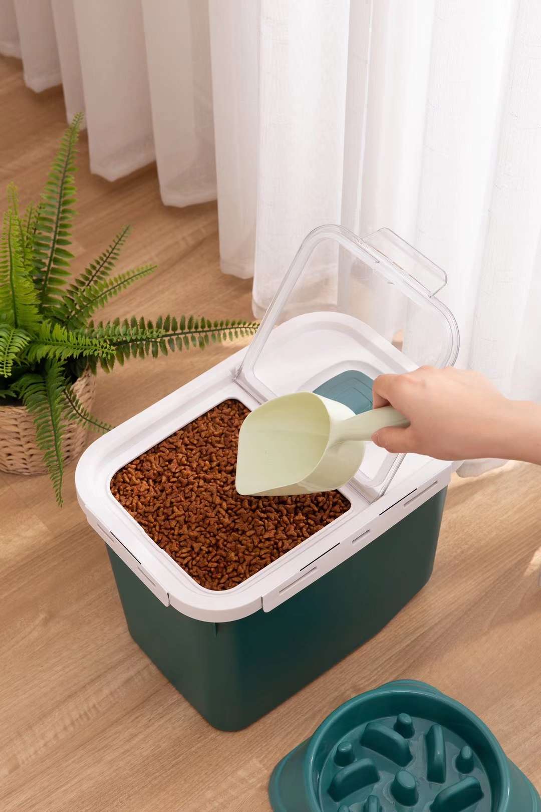 宠物用品！爱宠们的储粮桶，有没有可以当做家居摆饰的感觉！详情5