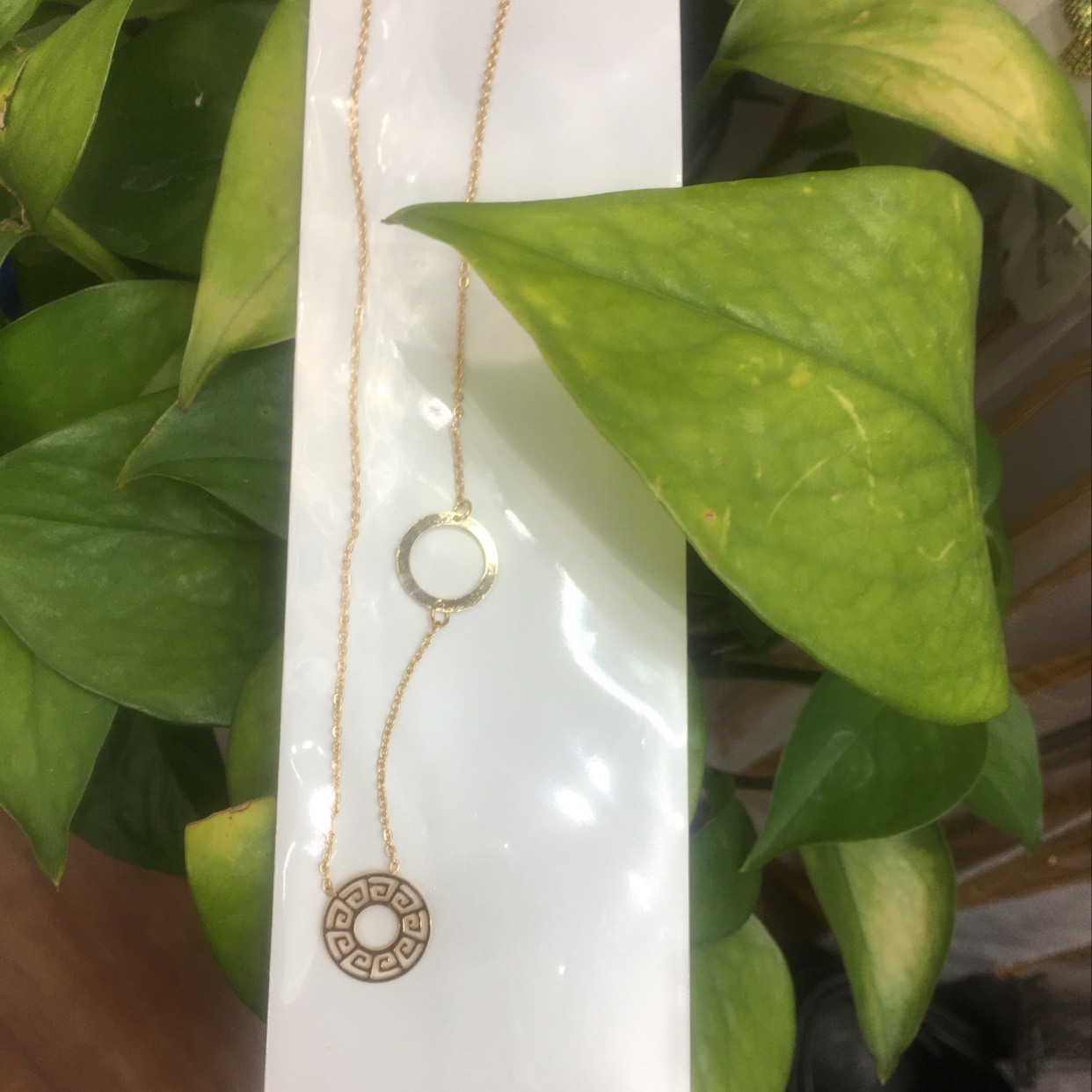 Great Wall grain zircon necklace source manufacturers fast hand live Tiktok preferred.