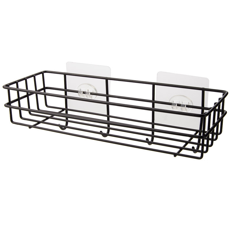 Bathroom Toothbrush Shelf Wall Hanging Perforation-Free Toilet Toilet Toilet Washroom Toiletries Table Cosmetics Wall Storage Specification drawing