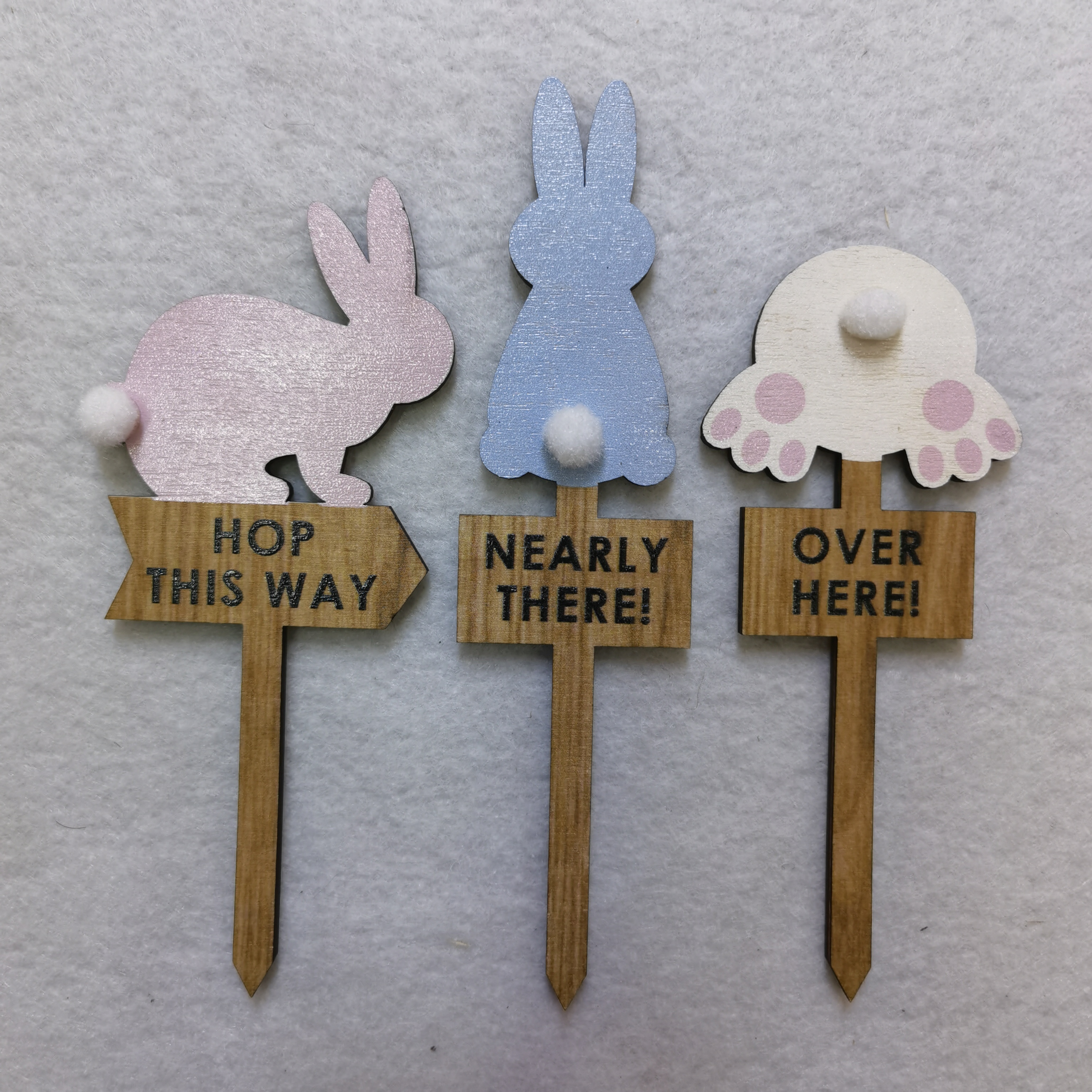 The Easter plugin rabbit Easter egg is small