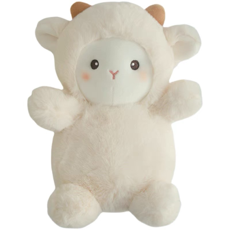 Bear doll Heal Tie birthday gift Sleep hug girl rabbit lamb doll bed plush toy 31