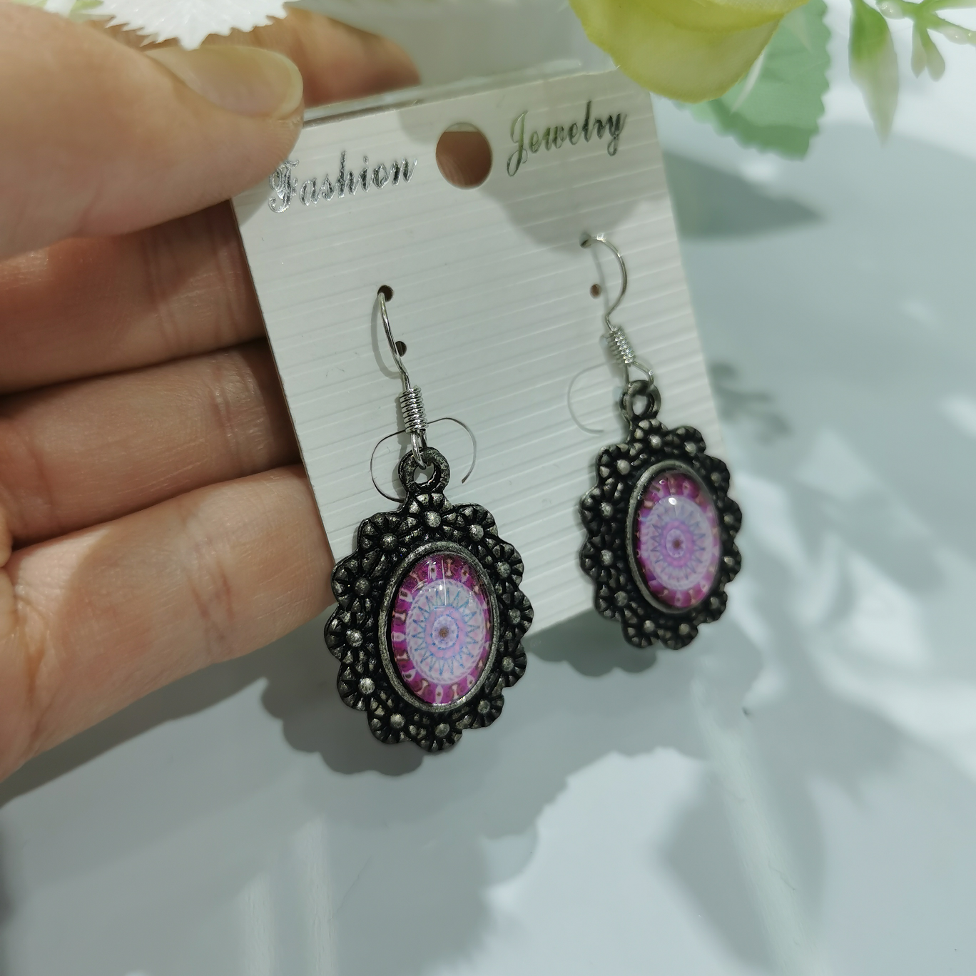 Jerry fashion trend accessories All matching earrings Earrings Glass 5001-16