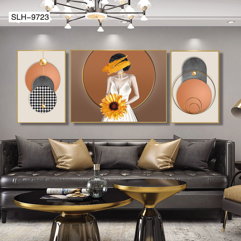 铝合金晶瓷晶贝现代光影系列三联画1️⃣详情图5