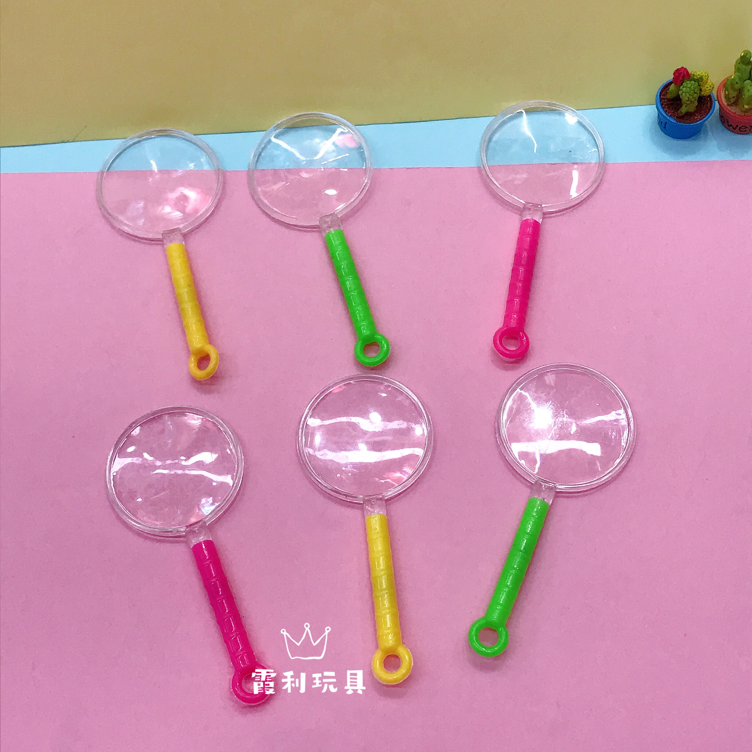 Magnifying glass pen, children's house play toy, gift gacha detail image 1