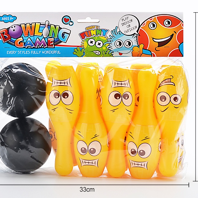 Kids Bowling Toy Set Large Indoor Home Kids Girls Outdoor Sports Boys 3-5 years 08-888