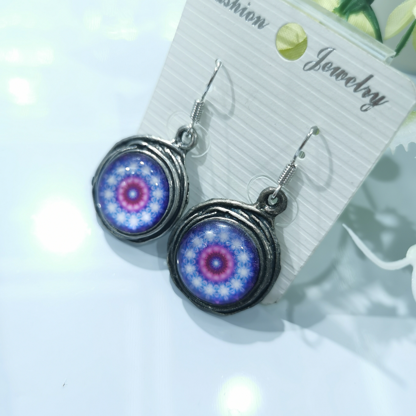 European and American national wind earhook accessories Hawaii holiday wind eardrop seaside travel jewelry accessories 5001-29