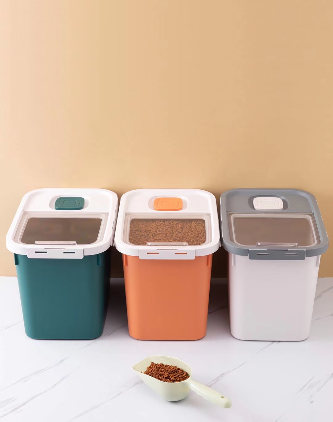 宠物用品！爱宠们的储粮桶，有没有可以当做家居摆饰的感觉！详情12