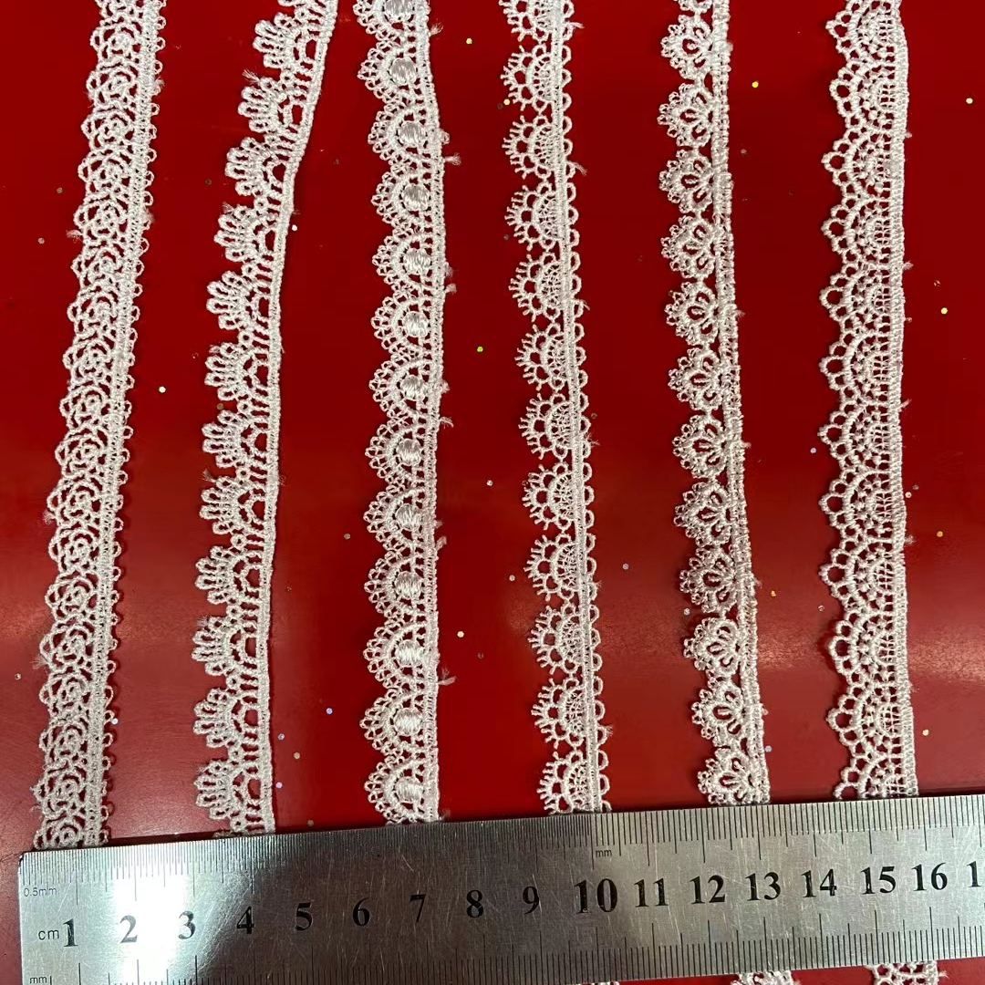 水溶刺绣花边条码涤纶丝名族风格服装辅料围裙抱枕帽子篮子鞋子花边贵州苗族服饰婚纱礼服婚庆用品厂家直销现货供应玩具娃娃