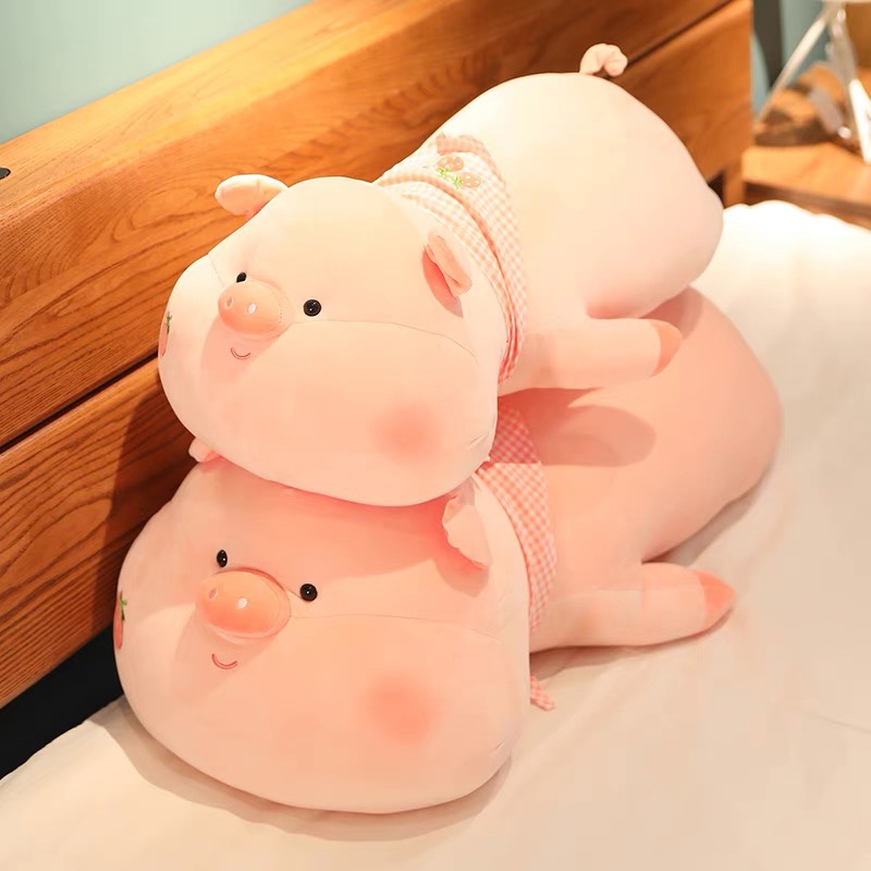 Pig doll cute plush toy pig doll doll throw pillow bed super soft female birthday gift 30