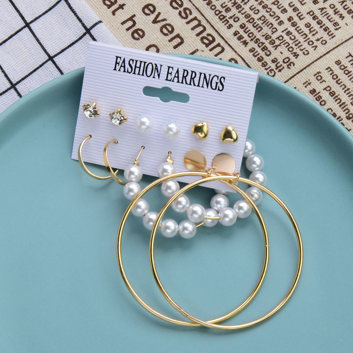 钉环16 耳钉新款潮精致小众设计感高级学生耳饰女