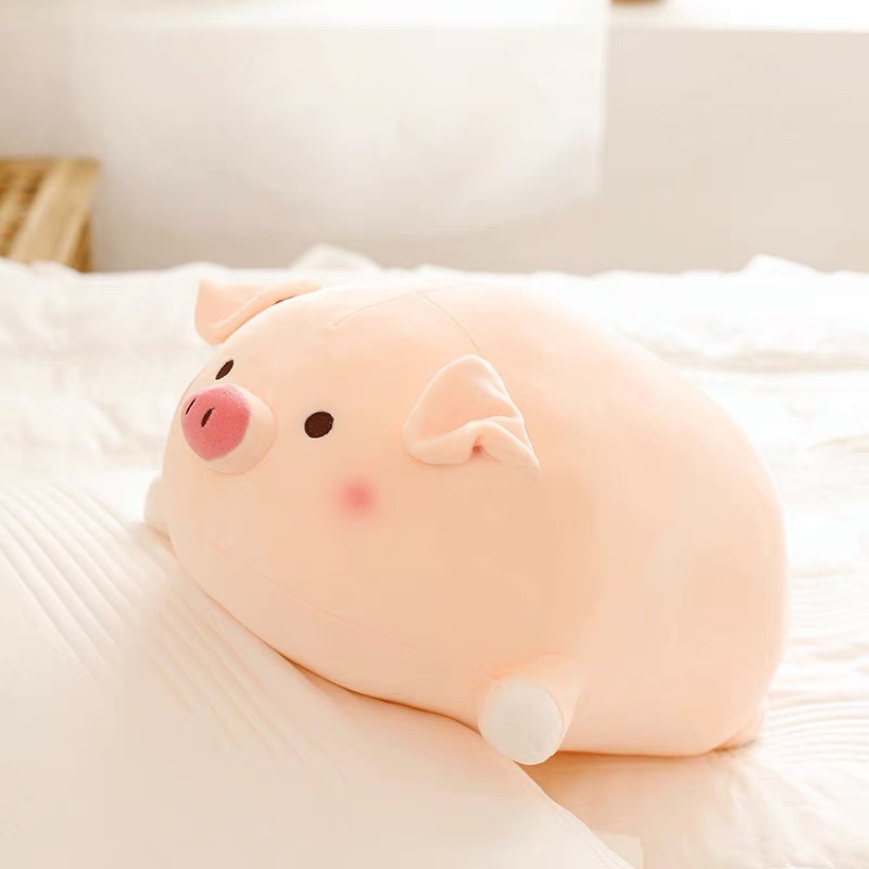 Piglet throw pillow pink party pig doll super soft cute plush toy bed pillow boyfriend girl big 42