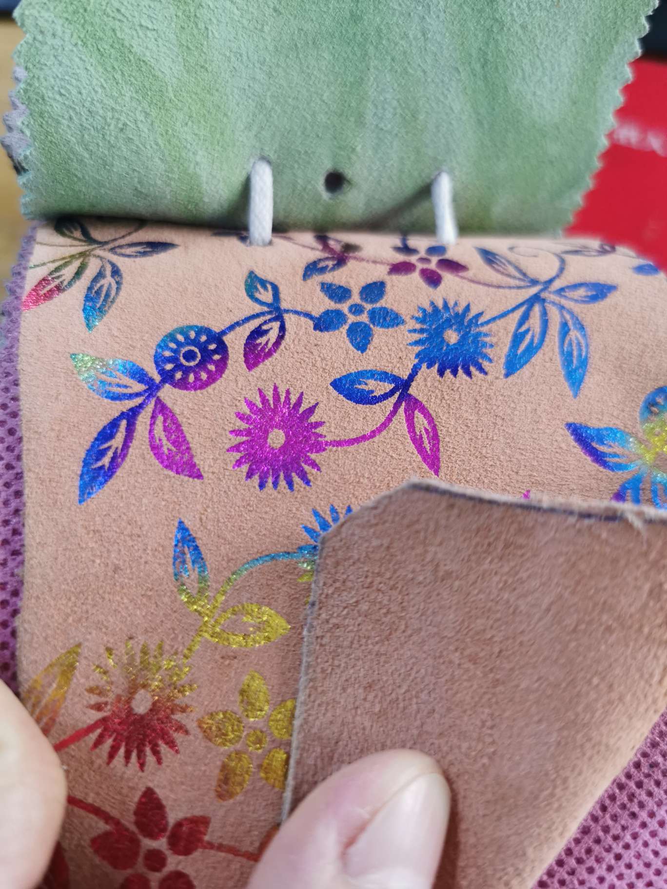 牛皮贴彩晶膜详情图2