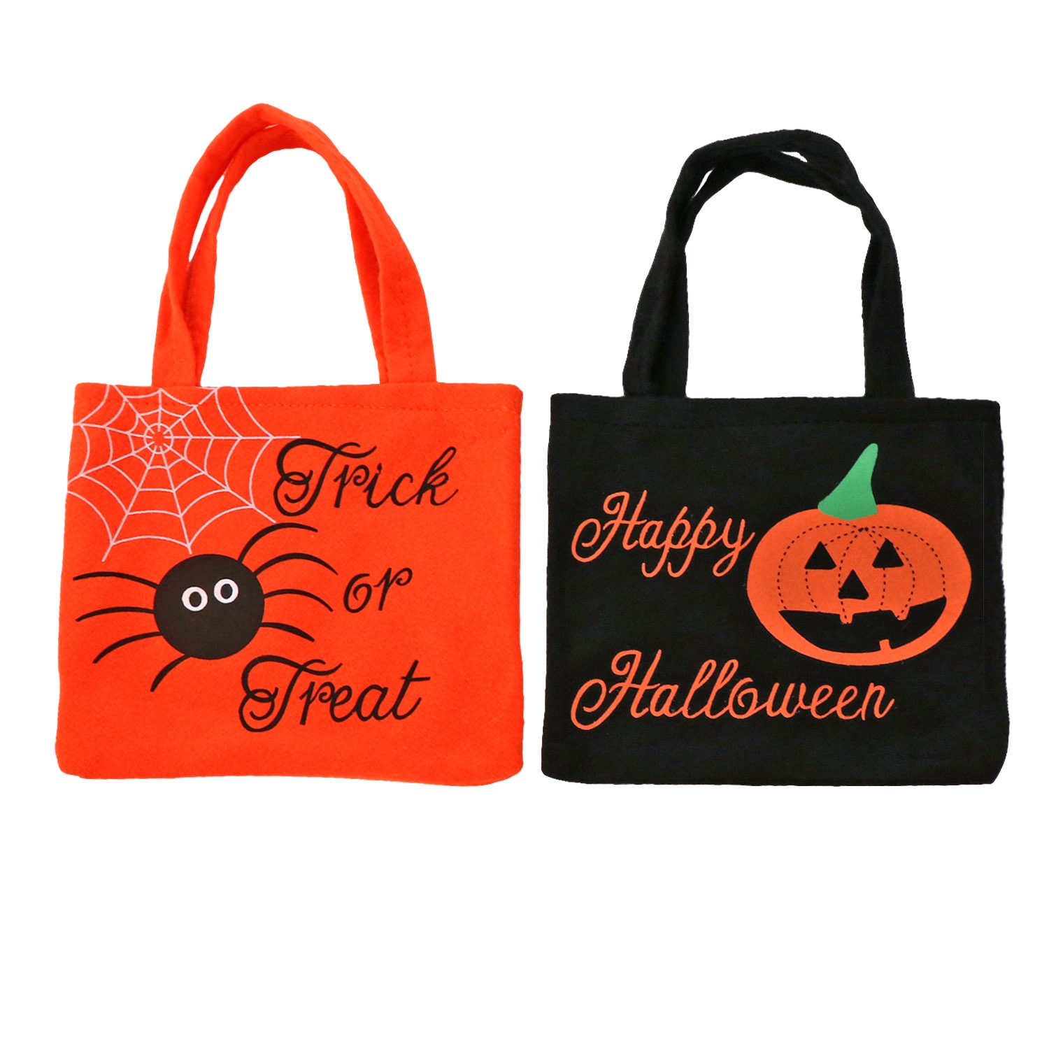 Halloween decoration props carry candy bag non-woven three-dimensional gift bag pumpkin backpack shoulder bag pumpkin bag