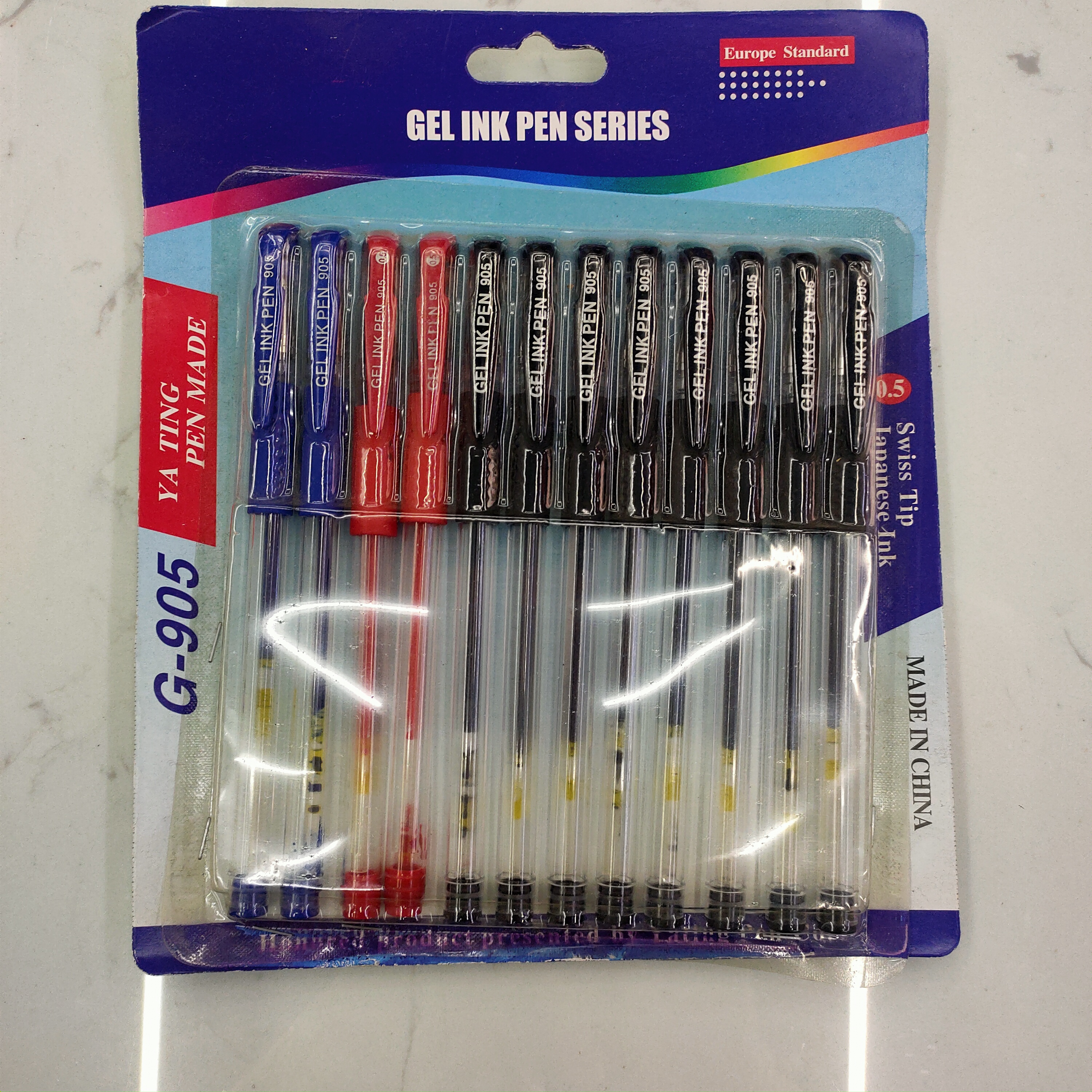 12 gel pen cartridges