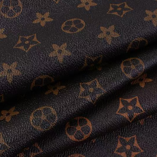 Black classic presbyopia series manufacturers direct sales of new leather a large number of spot high school low-grade luggage sofa shoe material fabric thumbnail