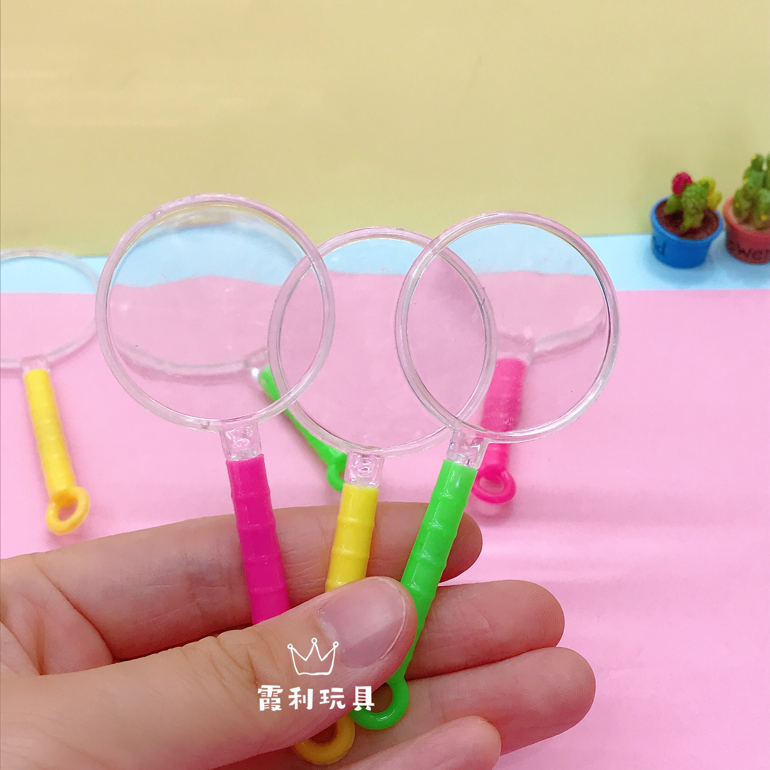 Magnifying glass pen, children's house play toy, gift gacha Specification image